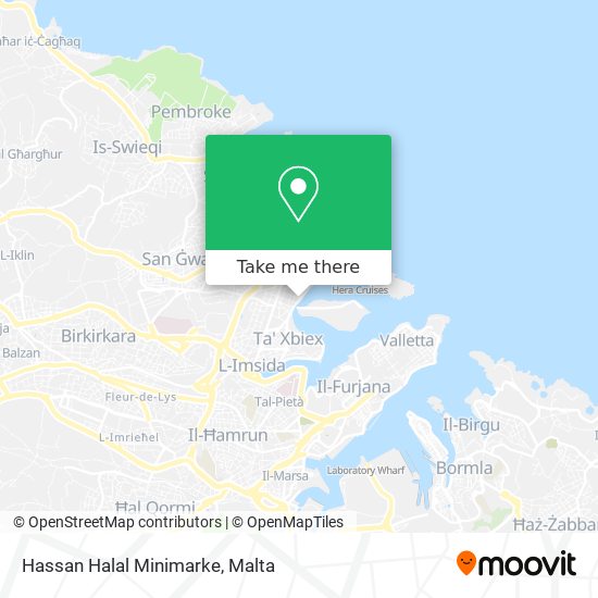 Hassan Halal Minimarke map