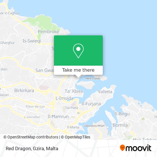 Red Dragon, Gzira map