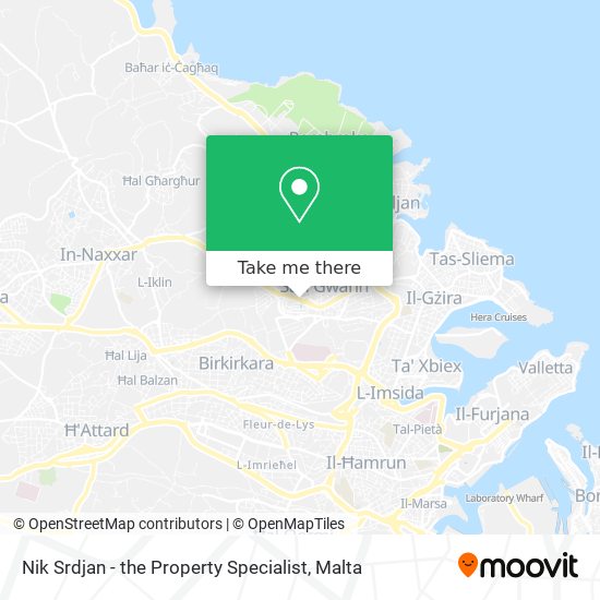 Nik Srdjan - the Property Specialist map