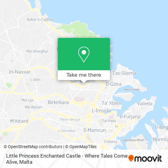 Little Princess Enchanted Castle - Where Tales Come Alive map