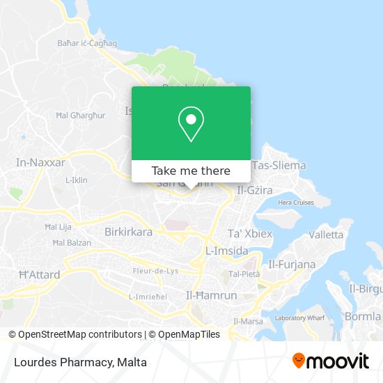 Lourdes Pharmacy map
