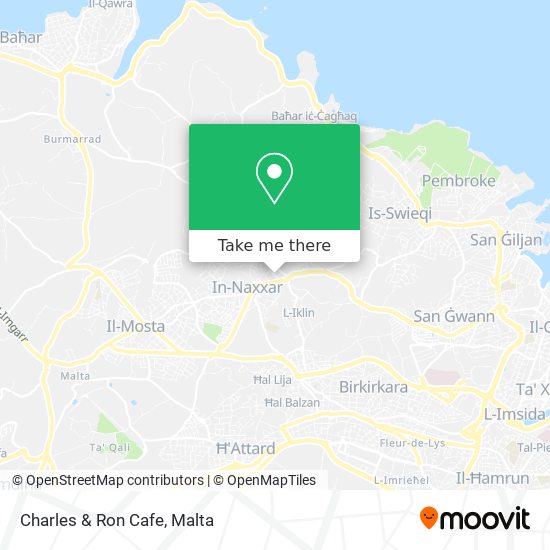 Charles & Ron Cafe map