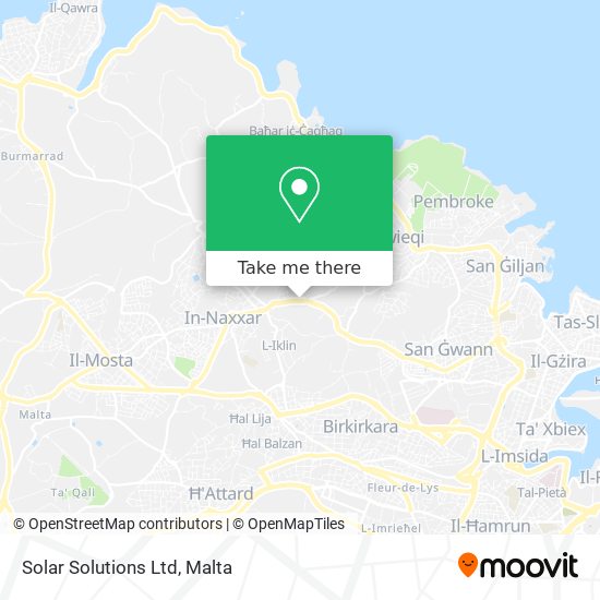 Solar Solutions Ltd map