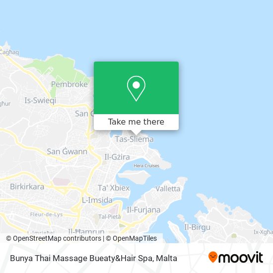 Bunya Thai Massage Bueaty&Hair Spa map