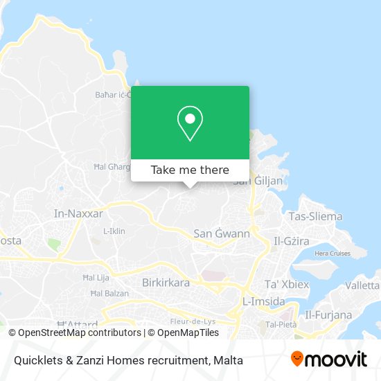 Quicklets & Zanzi Homes recruitment map