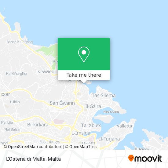 L'Osteria di Malta map