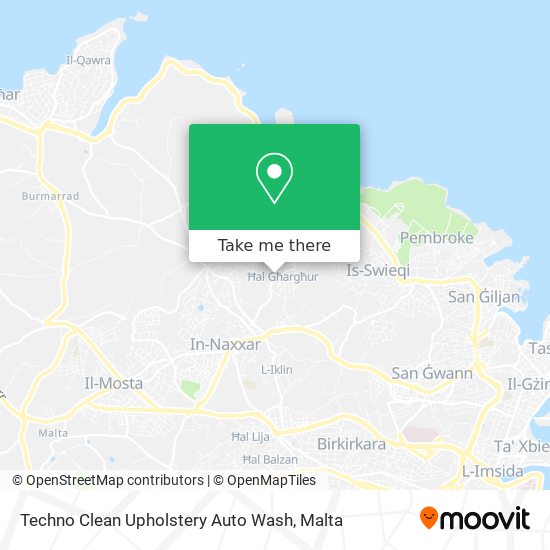 Techno Clean Upholstery Auto Wash map