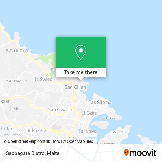 Sabbagata Bistro map