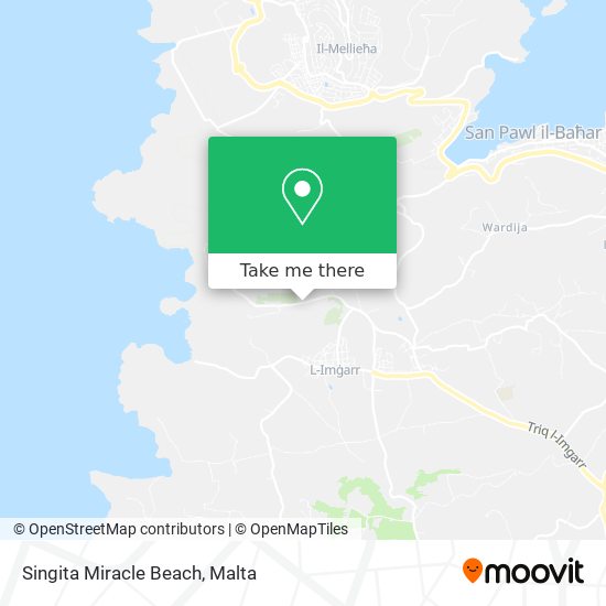 Singita Miracle Beach map