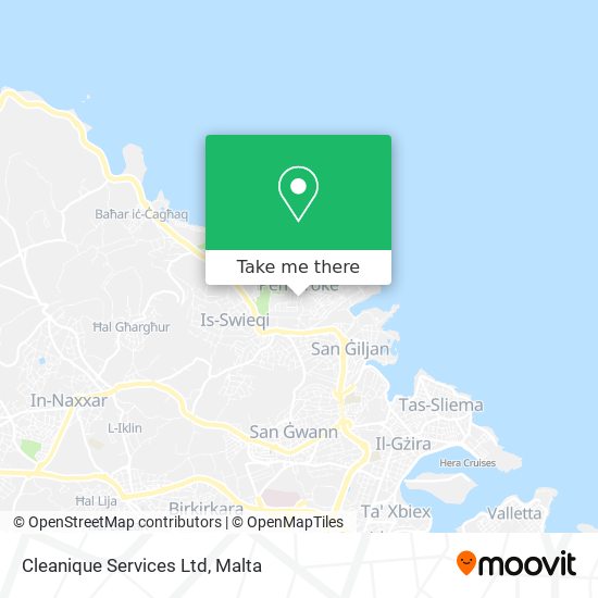 Cleanique Services Ltd map
