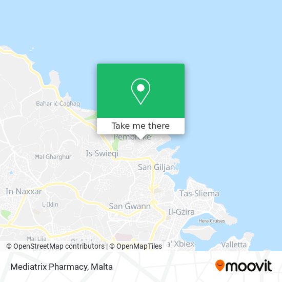 Mediatrix Pharmacy map