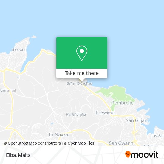 Elba map