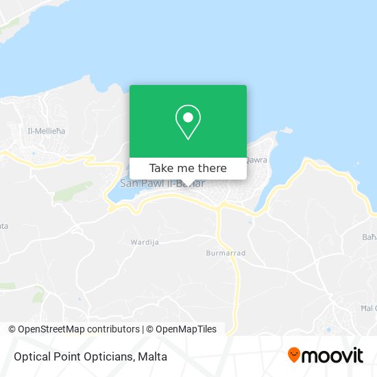 Optical Point Opticians map