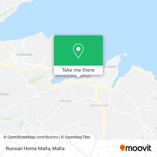 Russian Home Malta map