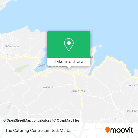 The Catering Centre Limited map