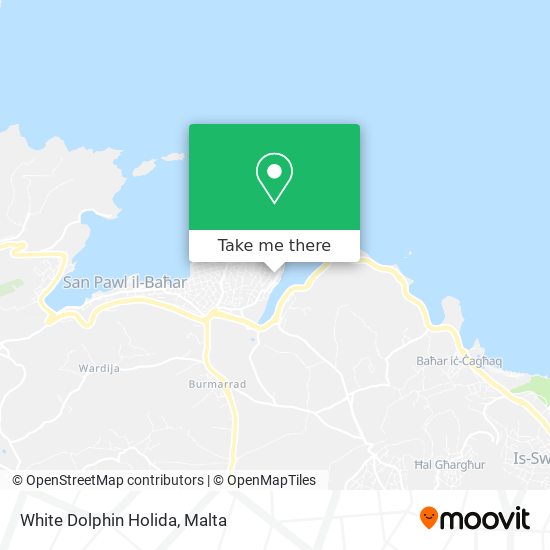 White Dolphin Holida map