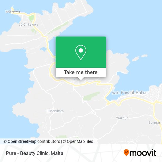 Pure - Beauty Clinic map