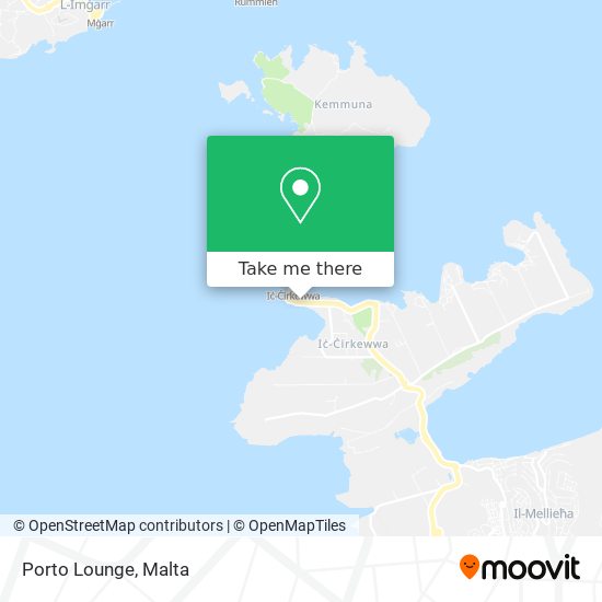 Porto Lounge map