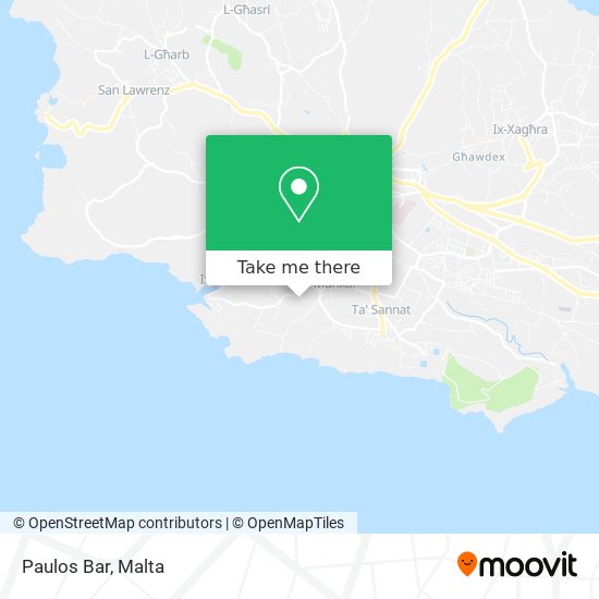 Paulos Bar map