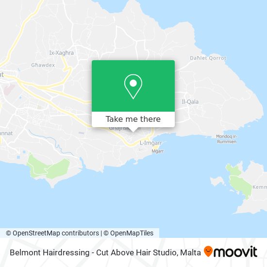 Belmont Hairdressing - Cut Above Hair Studio map