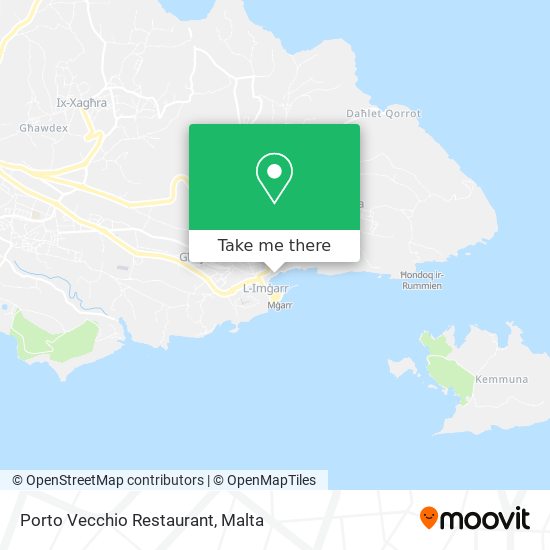 Porto Vecchio Restaurant map