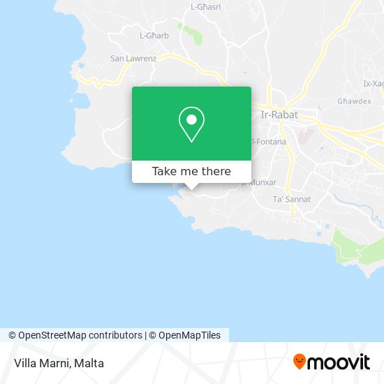 Villa Marni map