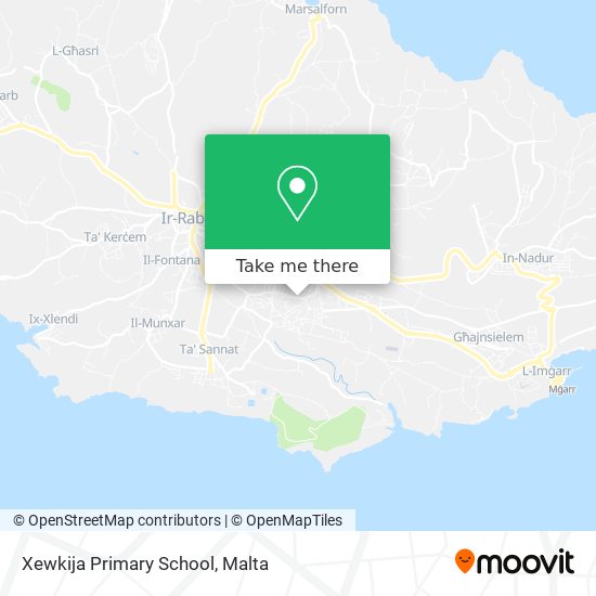 Xewkija Primary School map
