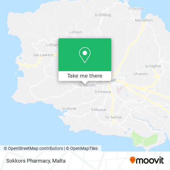Sokkors Pharmacy map