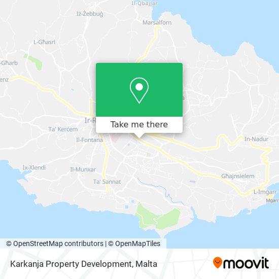Karkanja Property Development map