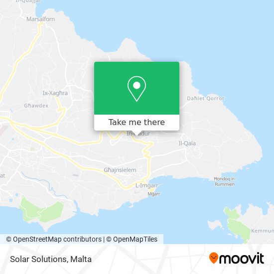 Solar Solutions map