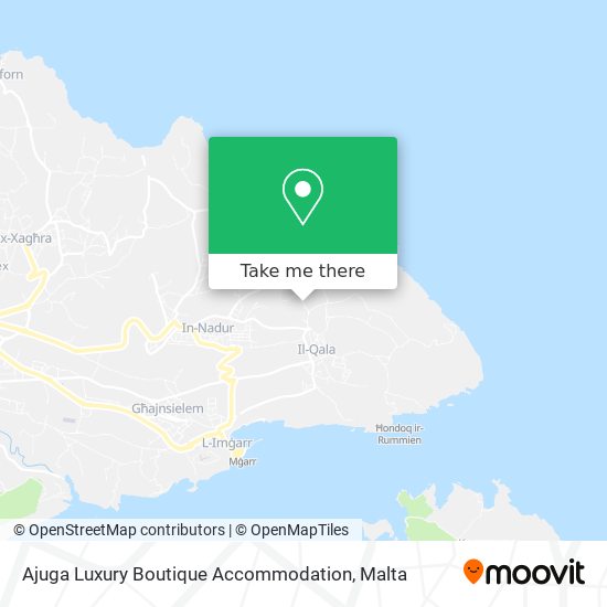 Ajuga Luxury Boutique Accommodation map