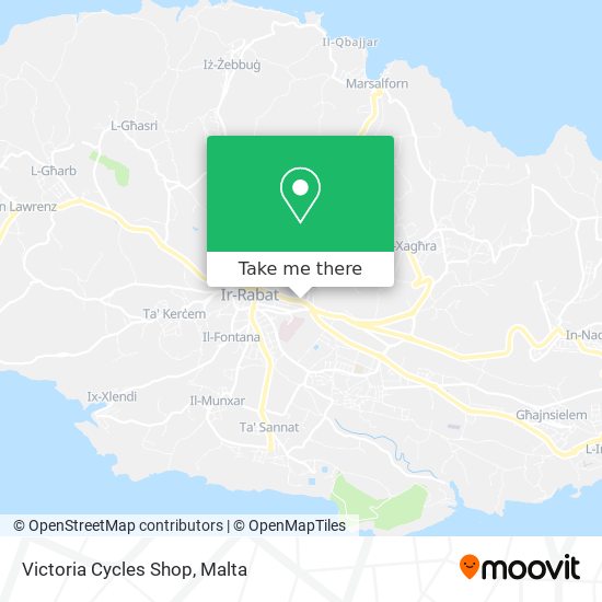 Victoria Cycles Shop map