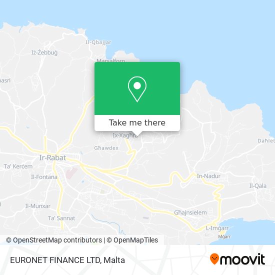 EURONET FINANCE LTD map