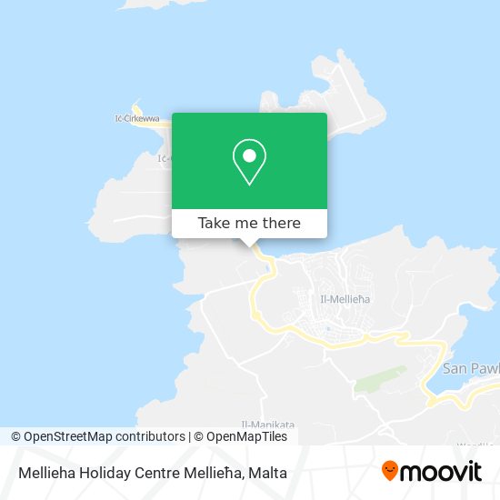 Mellieha Holiday Centre Mellieħa map