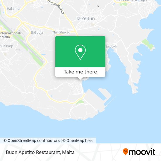 Buon Apetito Restaurant map