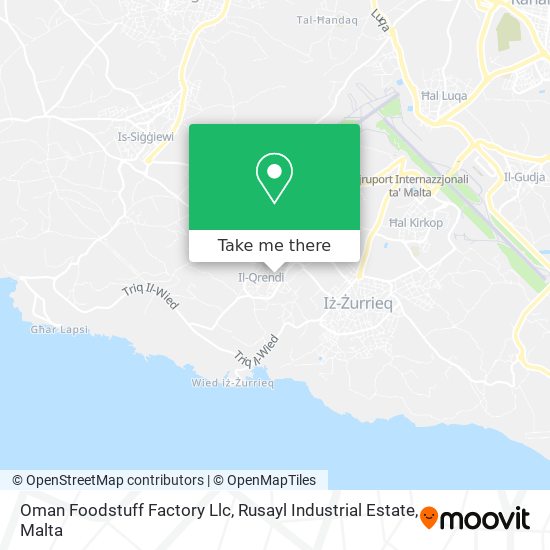 Oman Foodstuff Factory Llc, Rusayl Industrial Estate map