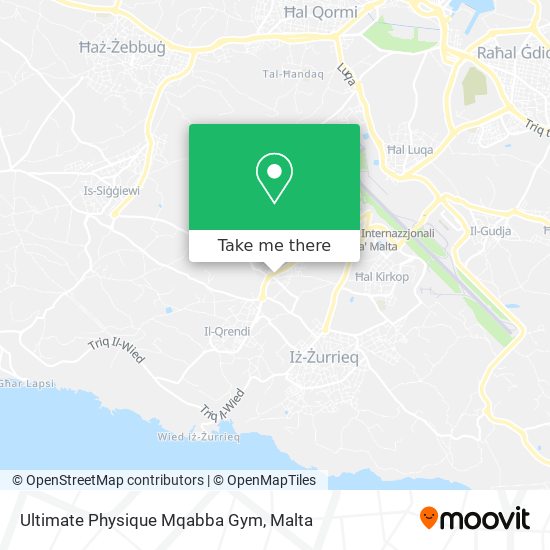 Ultimate Physique Mqabba Gym map