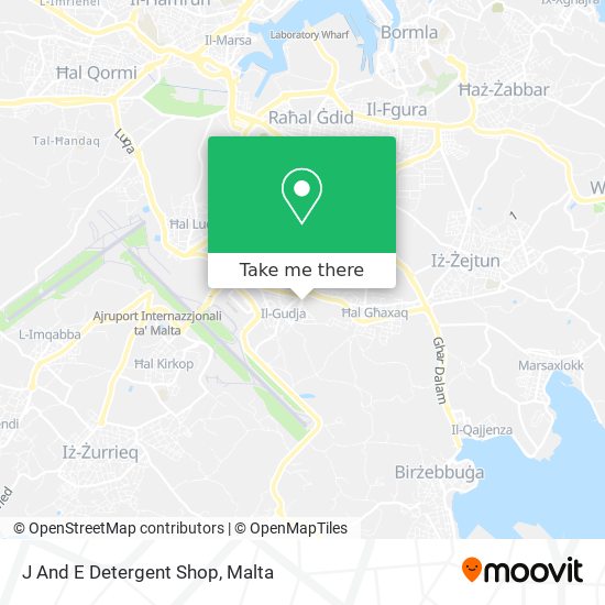 J And E Detergent Shop map