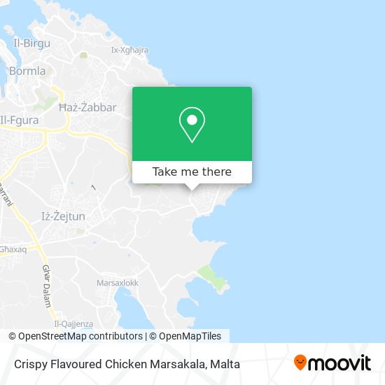 Crispy Flavoured Chicken Marsakala map