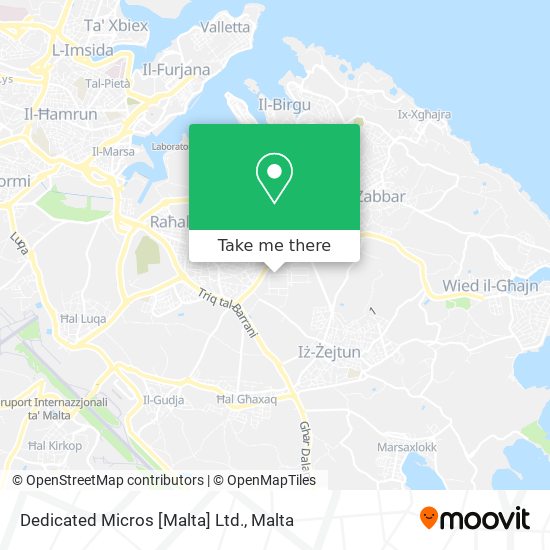 Dedicated Micros [Malta] Ltd. map