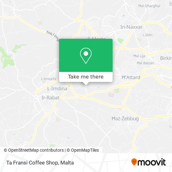 Ta Fransi Coffee Shop map