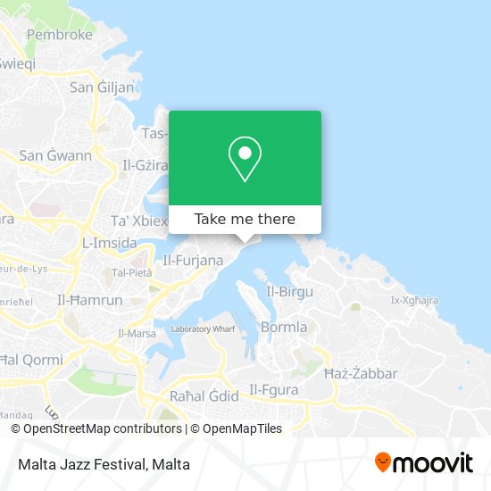 Malta Jazz Festival map