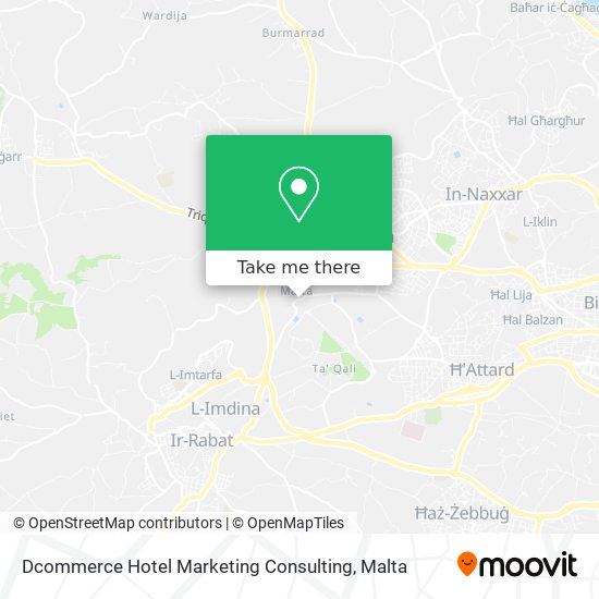 Dcommerce Hotel Marketing Consulting map