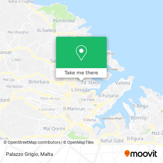 Palazzo Grigio map
