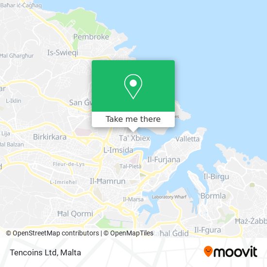 Tencoins Ltd map