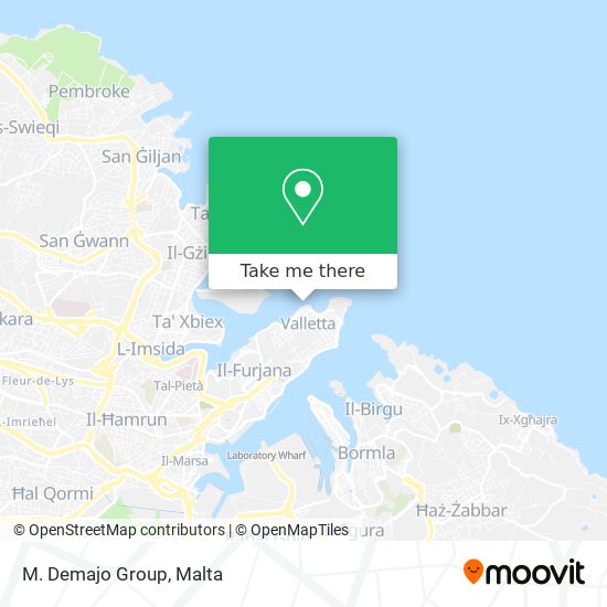 M. Demajo Group map