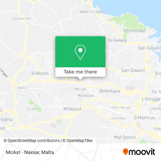 McAst - Naxxar map