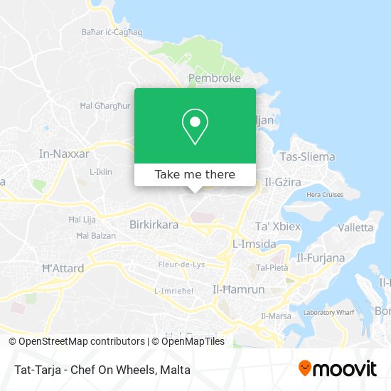 Tat-Tarja - Chef On Wheels map