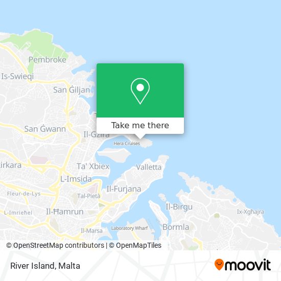 How to get to River Island in Tas-Sliema by Bus?
