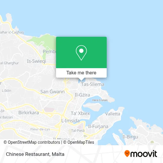 Ristorante Cinese map